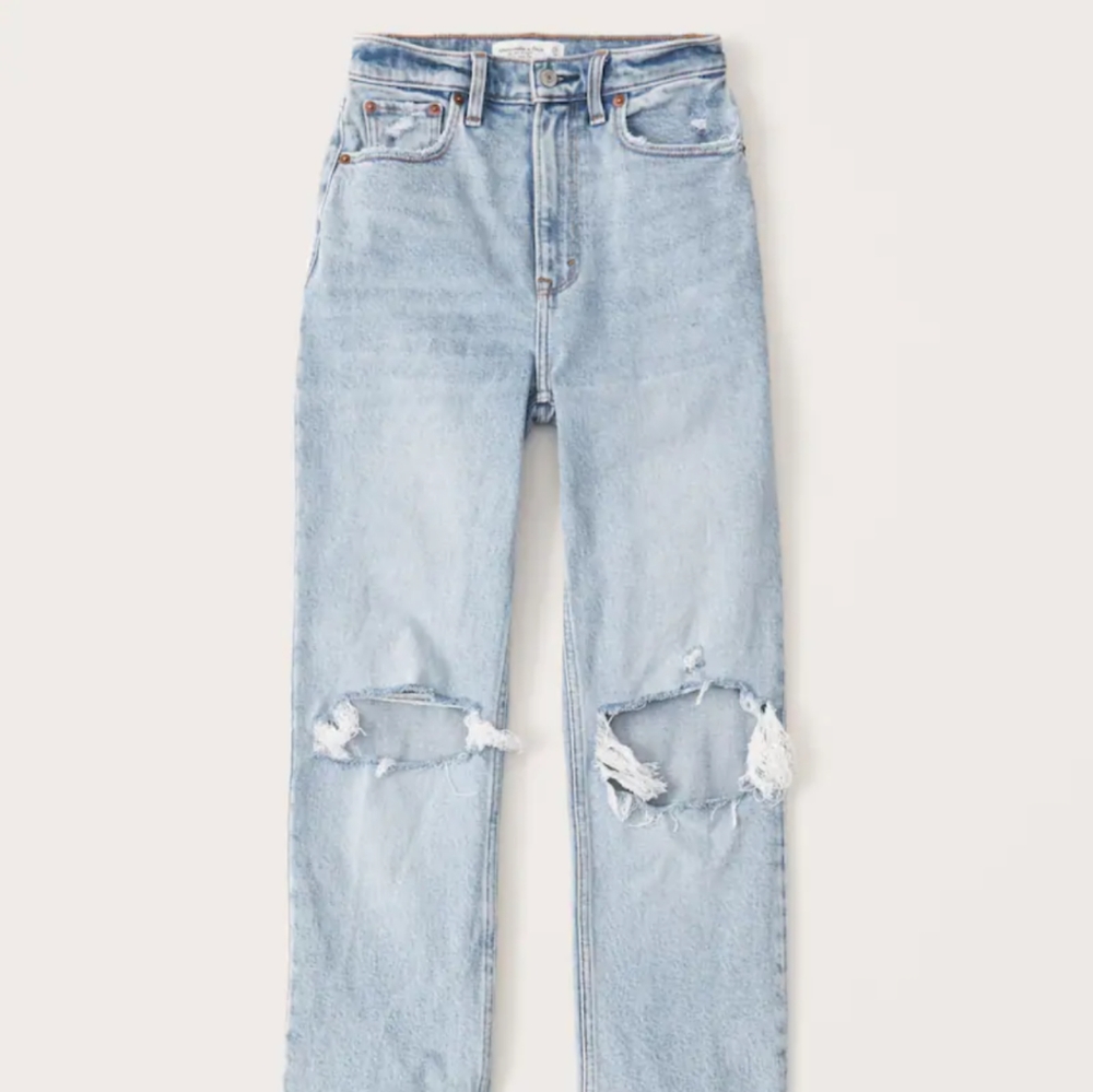 A&F Lightwash HR Jeans 👖
